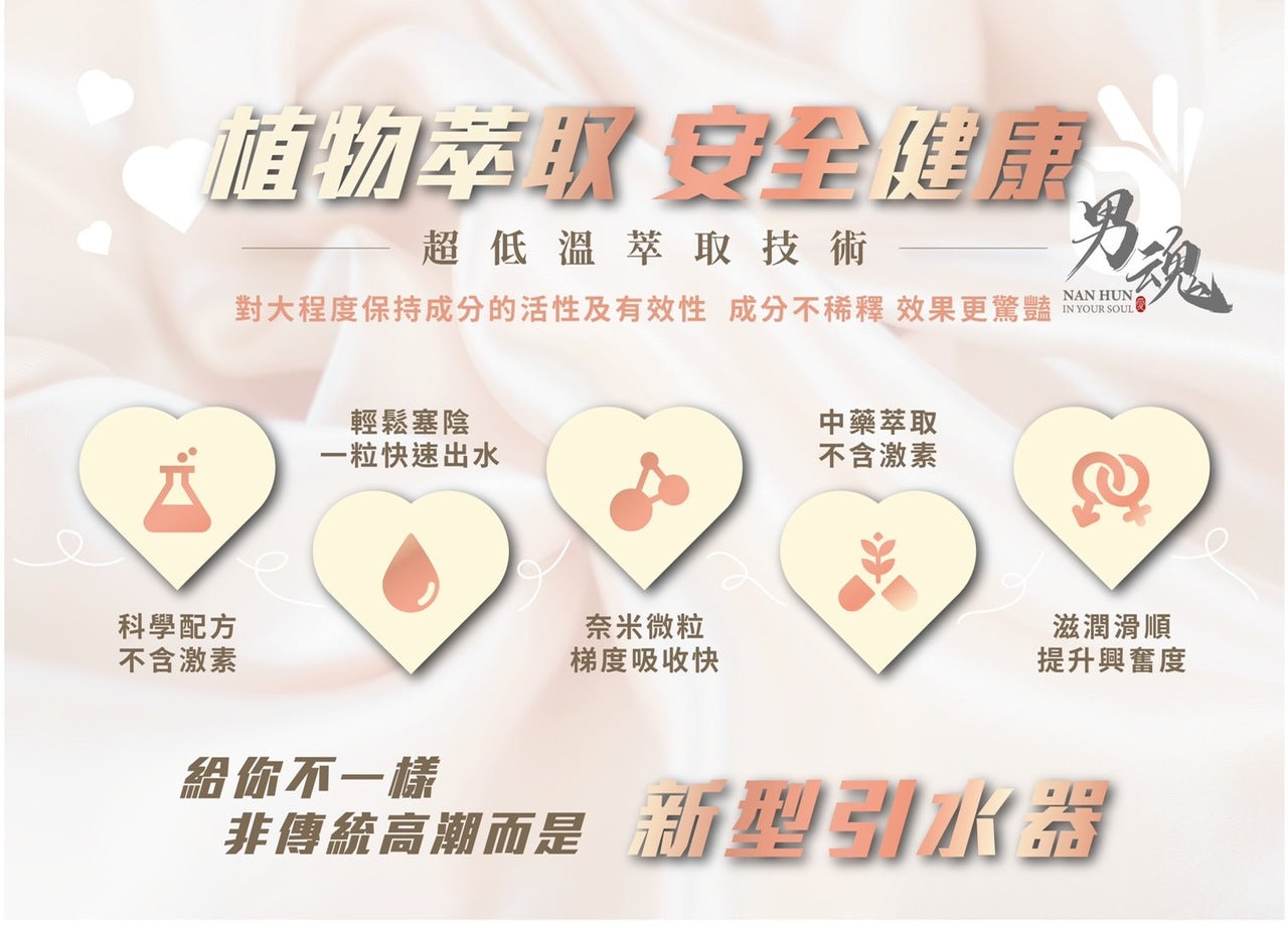 男魂 女用私密潤滑膠囊 - 潮(快速激發)